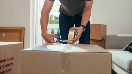 Packing a box