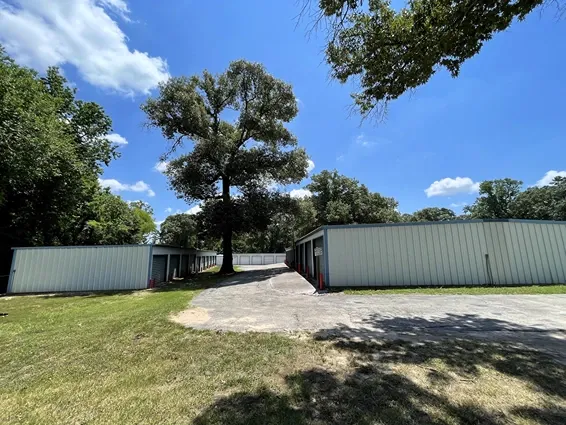 Exterior of storage units at Osprey Storage Huntsville.
