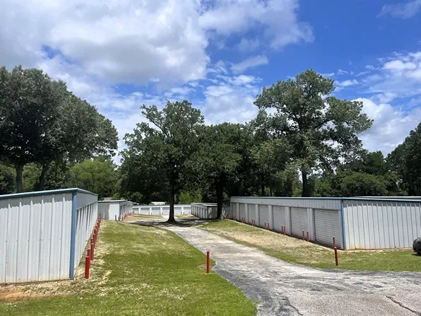 Exterior of storage units at Osprey Storage Huntsville.