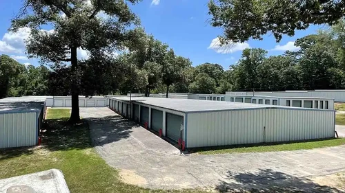 Exterior of storage units at Osprey Storage Huntsville.