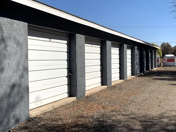 Exterior of storage units at Osprey Storage Hwy 47.