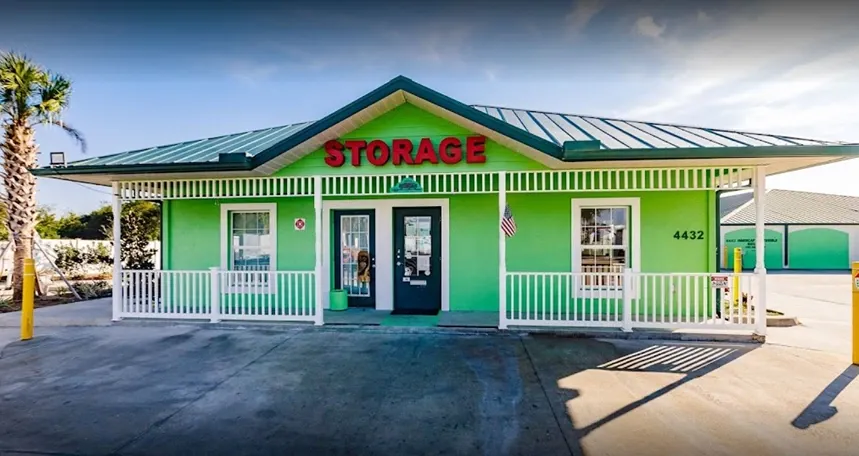 Exterior of PG-17 Storage office.