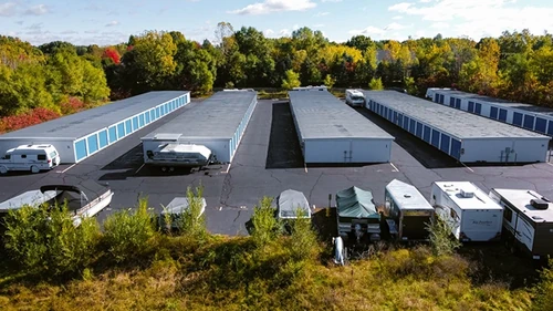 Osprey Storage Portage storage facility exterior view