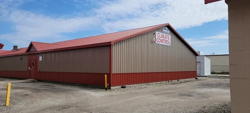 Storage Crib storage facility exterior view